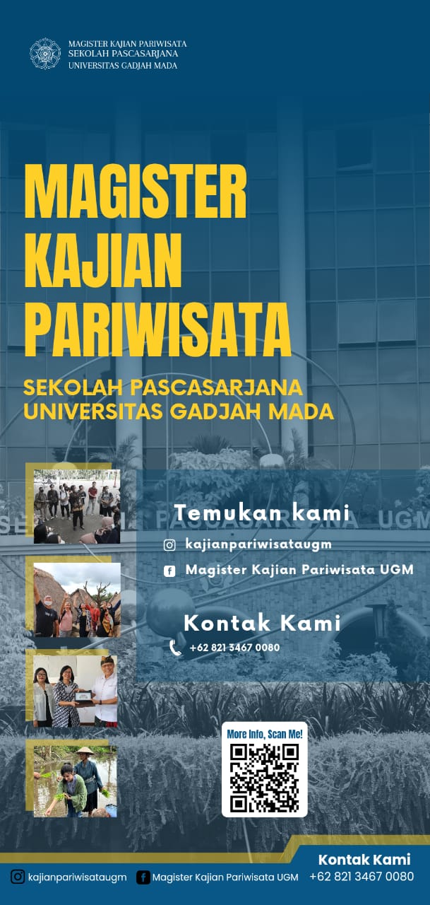 Magister Kajian Pariwisata Sekolah Pascasarjana UGM Program Studi